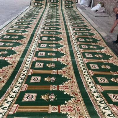 Alfombra de oración de pared a pared de rollo de la elección superior para las soluciones de suelo de la mezquita y más