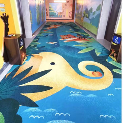 Cuartos de hotel de cinco estrellas de pared a pared Alfombra de Axminster con 80% lana y 20% mezcla de nylon