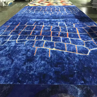 Top Grade Luxury Axminster Alfombra de piso Impresión de diseño personalizado Alfombra de pasillo de hotel