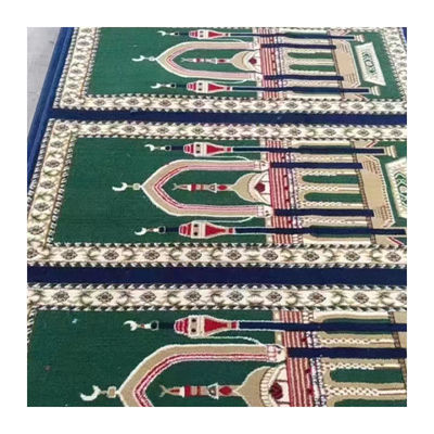 Alfombra de oración musulmana de pared a pared para reuniones de la iglesia