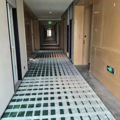 80% lana 20% alfombra de nylon para el pasillo del salón de banquetes