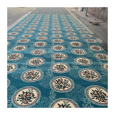 Estilo de la mezquita de la alfombra suave del hilo para la pared a la pared de la alfombra de la alfombra del rollo de la oración del diseño musulmán