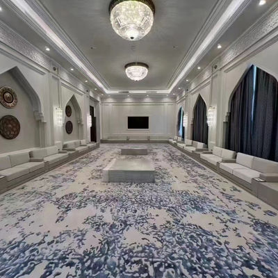 Alfombra de tufos de Axminster para banquetes en el hogar pasillo de pasillo resistente a las manchas altura de la pila 7-12 mm