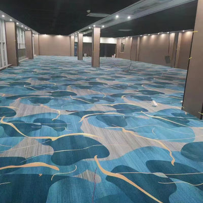 Alfombra de tufos de Axminster para banquetes en el hogar pasillo de pasillo resistente a las manchas altura de la pila 7-12 mm