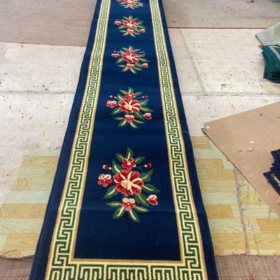 Sala de oración de alfombra suave de hilo para la mezquita de pared a pared de la iglesia de nylon alfombra de rollo