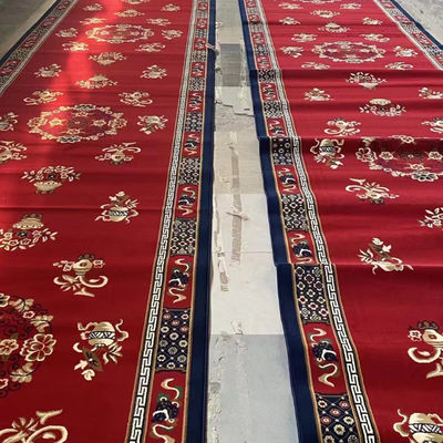 Rollo de alfombra de oración de pared a pared para mezquitas