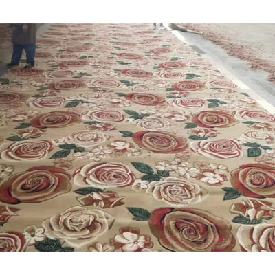 Alfombra de oración musulmana de pared a pared para la mezquita Alfombra blanda en diseño tradicional