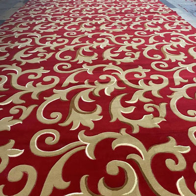 Yarn de alfombra suave para sala de oración estilo de mezquita comercial de pared a pared alfombra de rollo