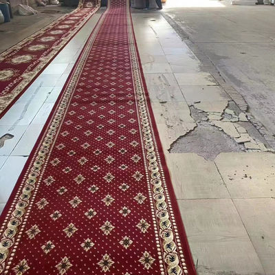 Color Musulmán de pared a pared de alfombra de oración para la mezquita suave y duradero