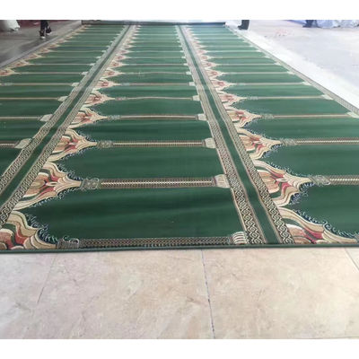 Diseñar alfombra de oración de la mezquita musulmana con color personalizado y patrón de rompecabezas
