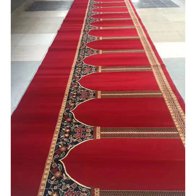 Diseñar alfombra de oración de la mezquita musulmana con color personalizado y patrón de rompecabezas