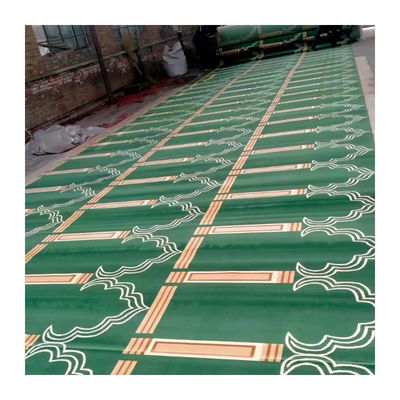 Alfombra de mezquita de altura media para el área de oración personalizada en la mezquita musulmana