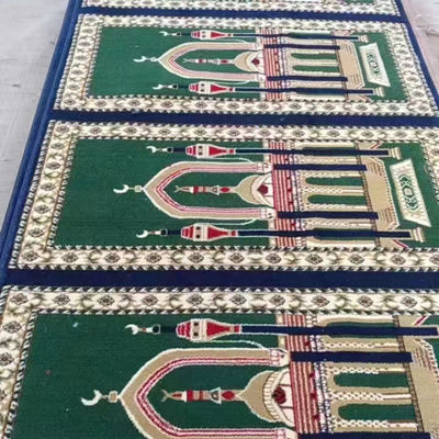 Alfombra de mezquita de altura media para el área de oración personalizada en la mezquita musulmana