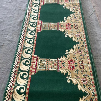 Diseño de alfombra de oración de mezquita estilo personalizado para mezquita moderna y oración personalizada