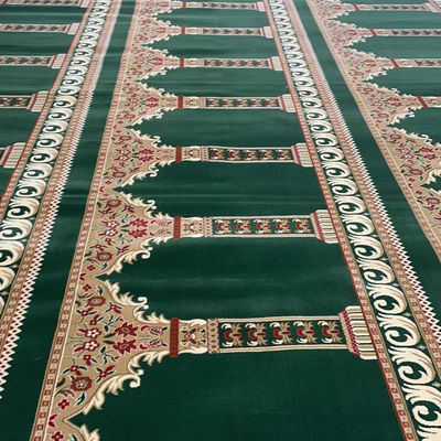 Diseño de alfombra de oración de mezquita estilo personalizado para mezquita moderna y oración personalizada