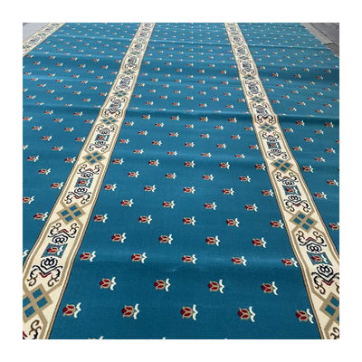 Diseño de pila media de alfombra de mezquita personalizada para espacio de oración musulmán moderno