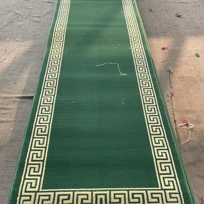 Diseño de pila media de alfombra de mezquita personalizada para espacio de oración musulmán moderno
