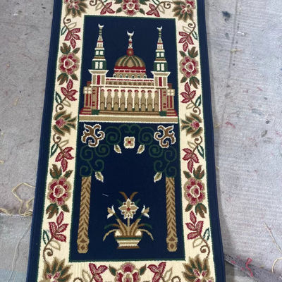 Diseño de la mezquita musulmana rectangular personalizada alfombra de oración de la mezquita y alfombra de la mezquita de la sala de reuniones