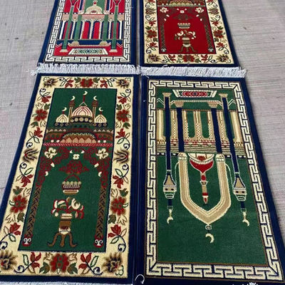 Diseño de la mezquita musulmana rectangular personalizada alfombra de oración de la mezquita y alfombra de la mezquita de la sala de reuniones
