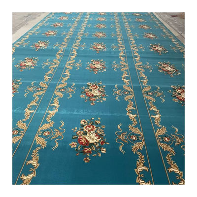 80% Lana y 20% Nylon Sala de reuniones Musulmana Mezquita Diseño Alfombra de oración de la mezquita