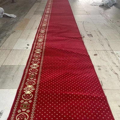 80% Lana y 20% Nylon Sala de reuniones Musulmana Mezquita Diseño Alfombra de oración de la mezquita