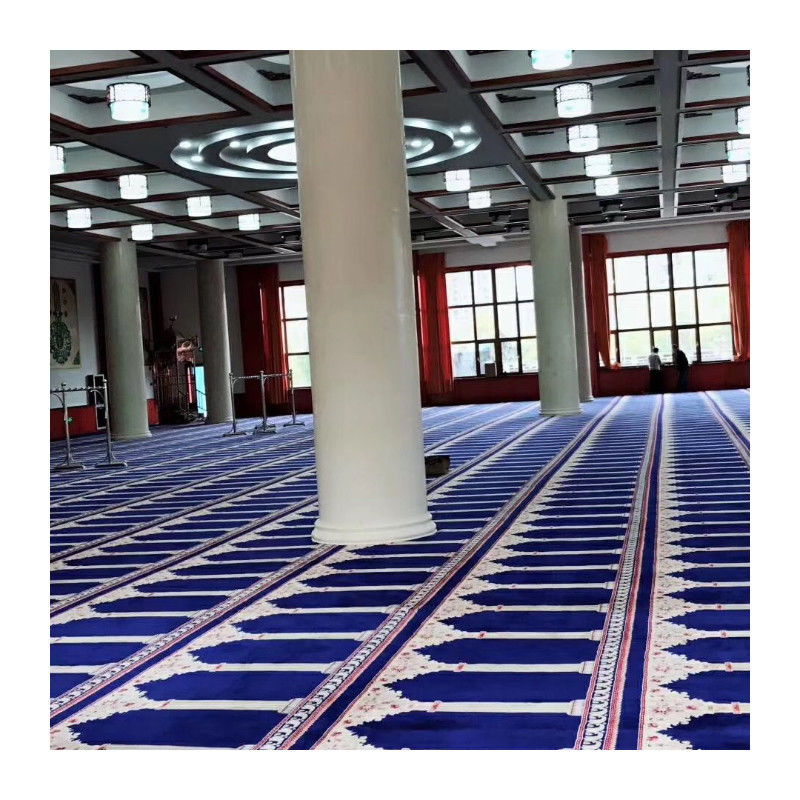 Alfombra de mezquita hecha a máquina Alfombras personalizadas Alfombra de oración Alfombra musulmana con 5 opciones de color