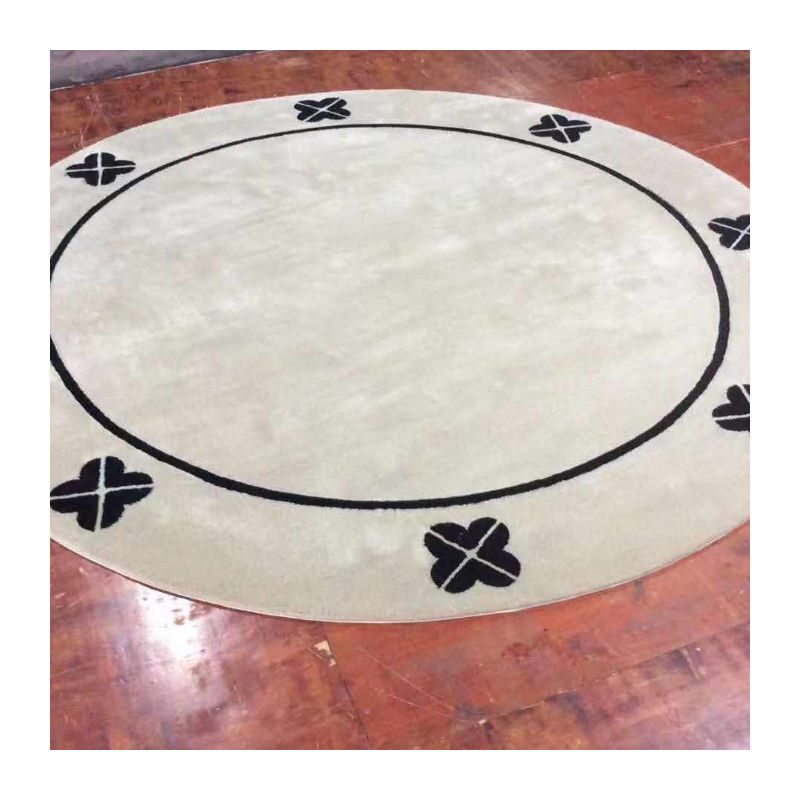 Teppiche 3D de gran tamaño hecho a mano estilo antiguo alfombra de dragón con logotipo personalizado en negro