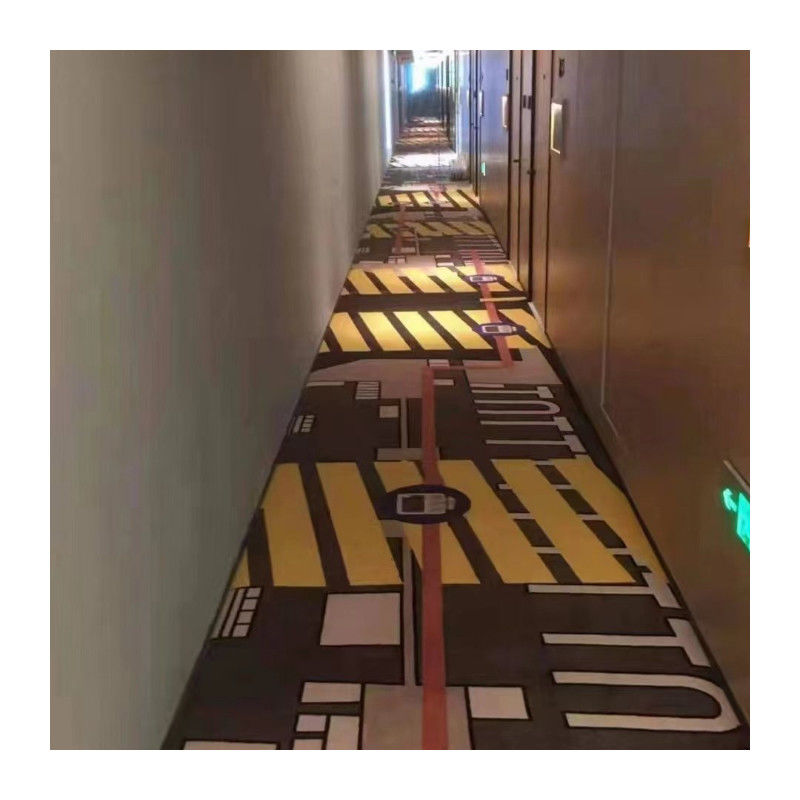 Impresión de alfombras de estilo lujoso de pared a pared con diseño personalizado
