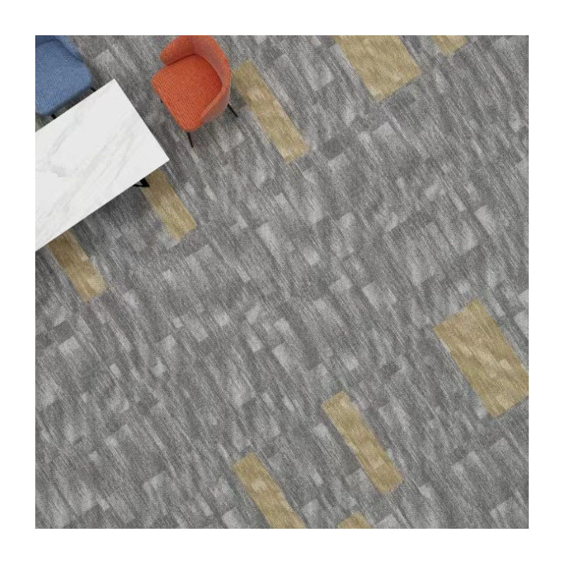 Lujo 100% azulejos de alfombra de nylon peso total 700-750g Contacte con nosotros para muestras gratuitas