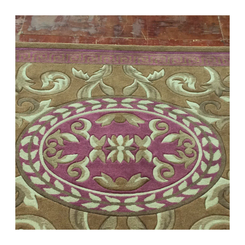 Medium Pile Tufting hecha a mano alfombra de color blanco y alfombra diseño personalizado para el estilo moderno