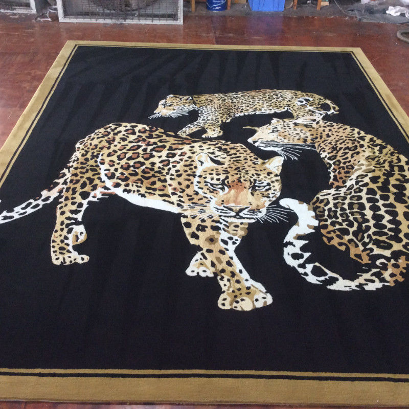 Aceptado OEM/ODM Custom Die Cut Tufted Tapete Hecho a mano Super Suave y Interior en el hogar