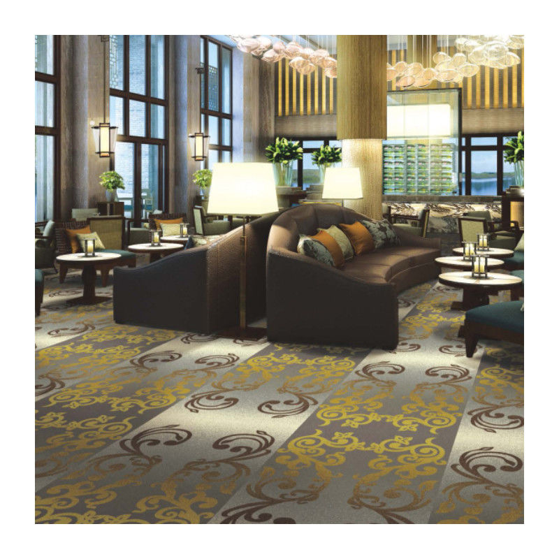 Alfombras personalizadas de lana jacquard y nylon para hoteles de 5 estrellas