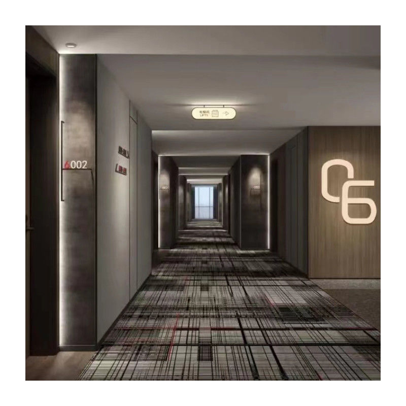 Máquina de impresión de alfombras hechas a medida en diseño moderno para compradores de hoteles