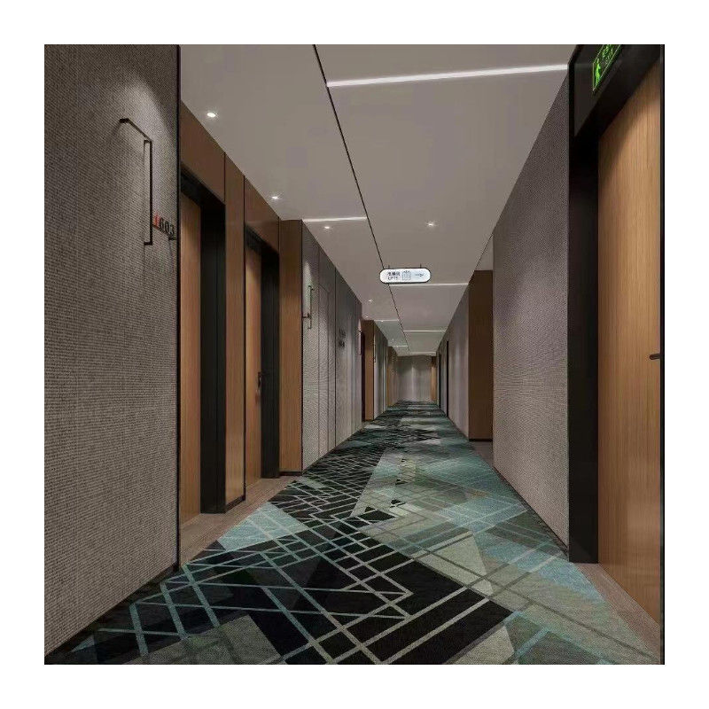 Carpetas de hotel de impresión personalizada de nylon de pila alta estilo de diseño moderno para el vestíbulo