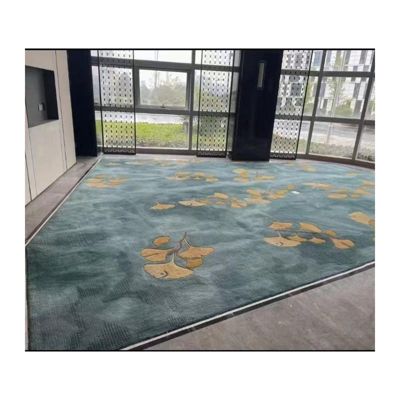 Impresión personalizada de alfombras de hotel de 100% de nylon en estilo de diseño moderno de alfombras de primera calidad