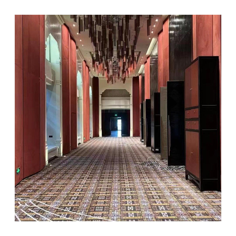 Estilo de diseño moderno Alfombra de pared a pared de nylon impresa a medida