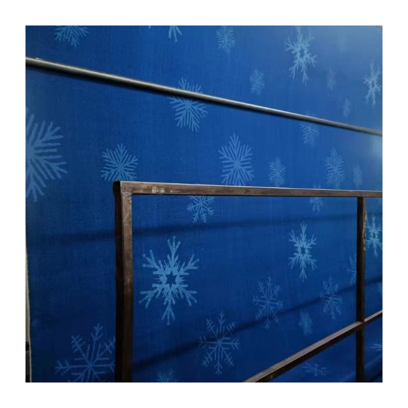 Alfombra de hotel para pisos comerciales con diseño de pared a pared y material a prueba de fuego