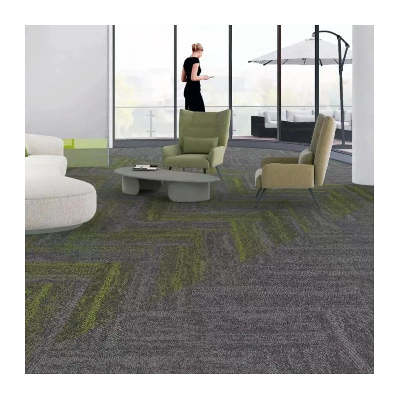 60x60 50x50 Luxury removible de oficinas alfombras de alfombra en estilo de pila simple y Jacquard Loop