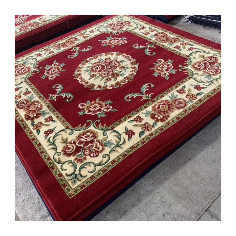 Alfombras personalizadas Alfombra de oración de mezquita con alfombra tejida por máquina en color personalizado
