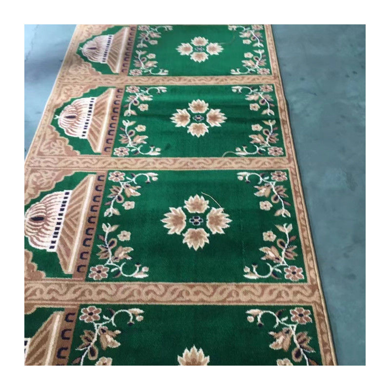 Axminster patrones personalizados Alfombra de oración de mezquita para impresión en colores personalizados