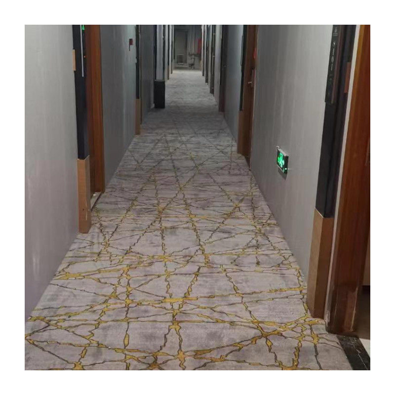 1360 g/m2 Peso de pila Suelos comerciales a prueba de fuego 100% lana 4m de nylon Alfombra de pared a pared