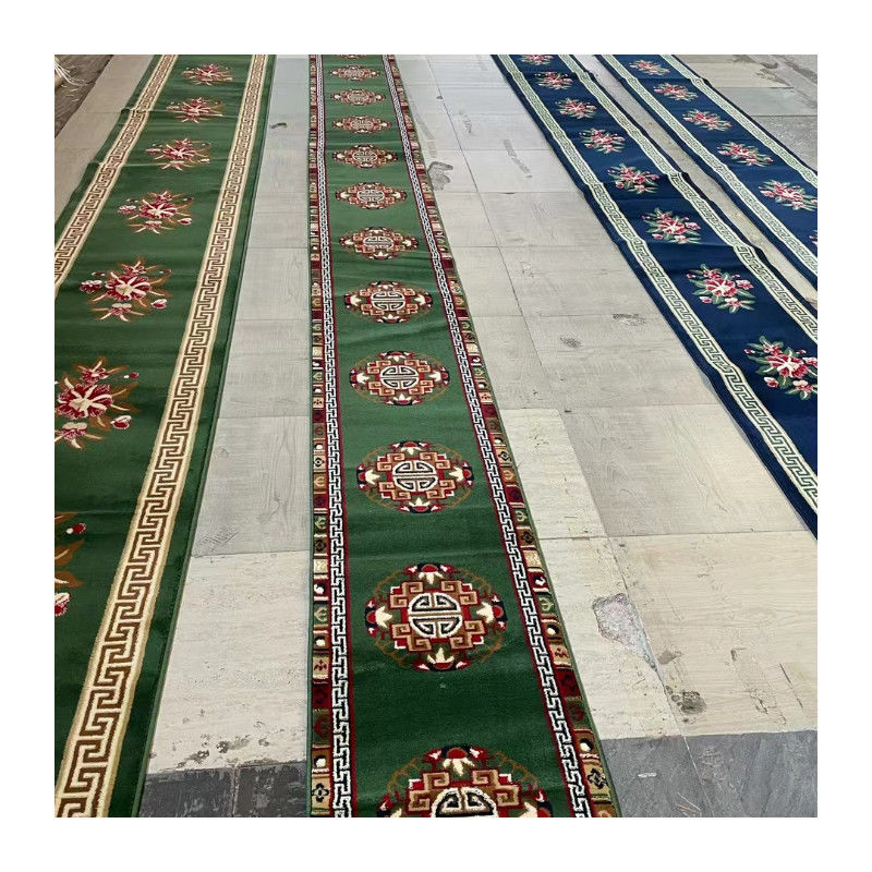 Alfombra de mezquita asequible con protección antibacteriana y muchos colores para elegir
