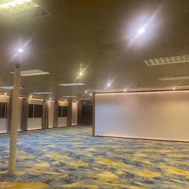 80% lana 20% alfombra de nylon para el pasillo del salón de banquetes