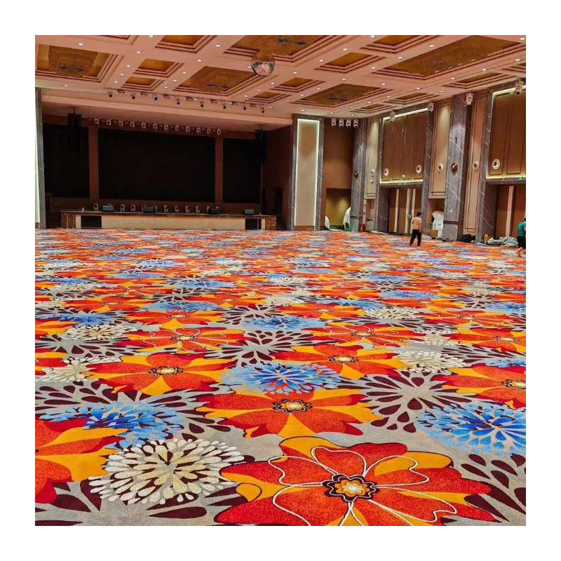 80% lana 20% de nylon resistente al fuego Axminster Cut Pile Hotel Casino Eventos Alfombra